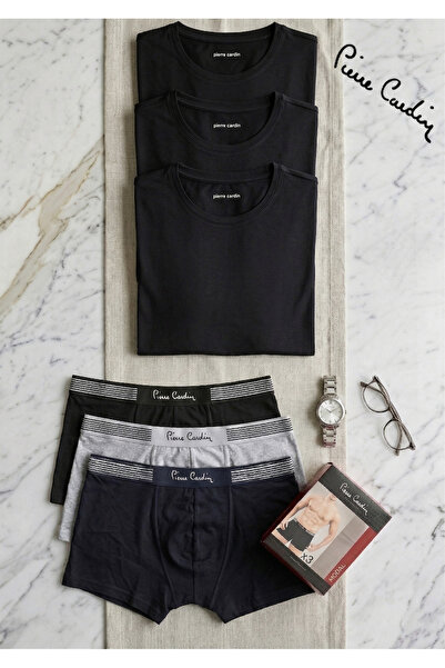 Pierre Cardin Ανδρικά ρούχα 100% βαμβακερά, σε κουτί, 3 τεμάχια μπλουζάκια με...