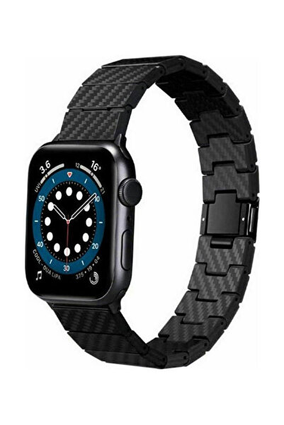 PITAKA Λουρί από ανθρακονήματα, μαύρο - AW Ultra 2/1(49mm) 9/8/7 (45mm)/6/SE/...