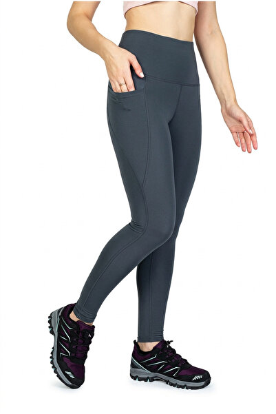 The Step Sports Step Nova Αθλητικό κολάν με τσέπες, ψηλόμεσο, από μαλακό ύφασ...