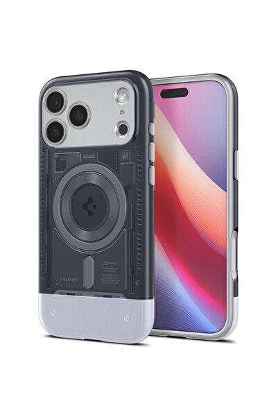 Spigen Κλασικό C1 MagSafe, γραφίτης - iPhone 17 Pro Max