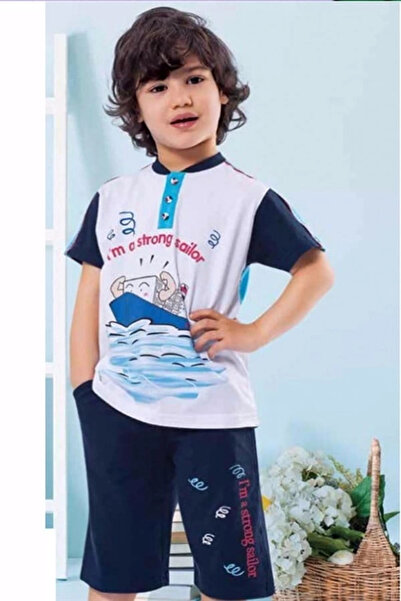 ALFA AKSESUAR 03 Yuppie boy short sleeve capri set 5084