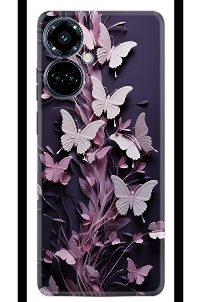 TECNO Camon 19 PRO (CI8n) Uyumlu Kılıf Desenli Baskılı Silikon Kapak NAME-834...