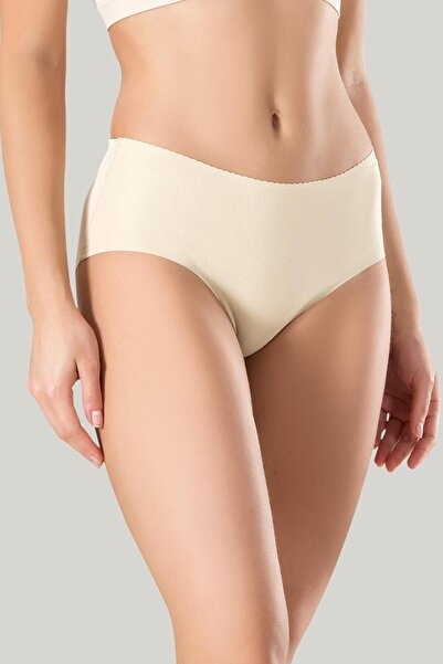 Miss Fit Yüksek Bel Lazer Kesim Silikonlu Slip Külot Seamless