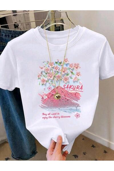 DİVİN ΚΑΛΟΚΑΙΡΙΝΟ ΜΟΝΤΕΛΟ νέας σεζόν με στάμπα υφασμάτινο μπλουζάκι Oversize