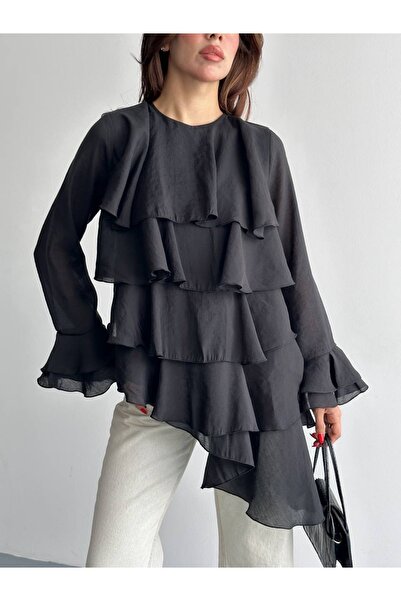 Ekim Store Μπλούζα - Μαύρο - Δεν προσδιορίζεται