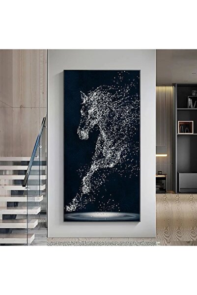 lawhat Contemporary Luxury Arabian Horse Artwork Featuring the Horse's Streng...