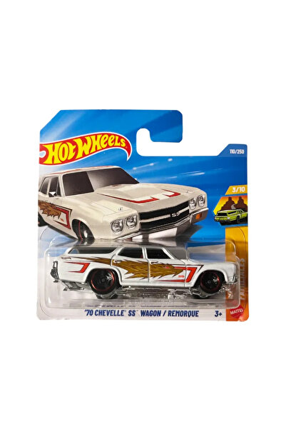 HOT WHEELS Chevelle SS Wagon της δεκαετίας του '70, λευκό, 1:64 – μοντέλο 2026