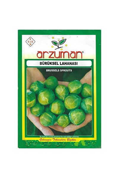 Arzuman Bürüksel Lahanası Tohumu 200 Adet Tohumculuk