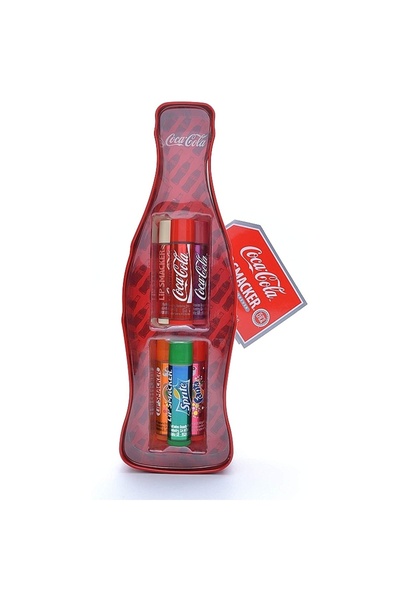 Lip Smacker مجموعة بلسم الشفاه كوكا كولا ميكس