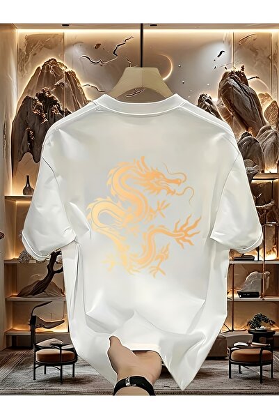 yiou trendy clothing Men's Solid Color Printed Short-Sleeve T-Shirt_17