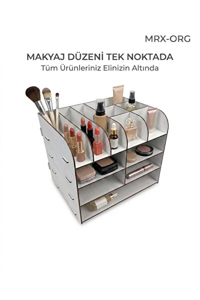 MRX -Org 9 Compartment Makeup Organizer |   Cosmetic Organizer with Drawers, ...