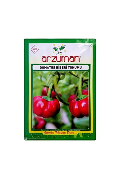 Arzuman Domates Biberi Tohumu 5 gr-500+ Adet