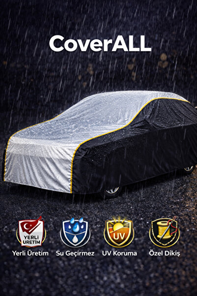 CoverAll Nissan Qashqai SUV (GRİ-SİYAH SARI DİKİŞLİ) Oto Branda,Çadırı