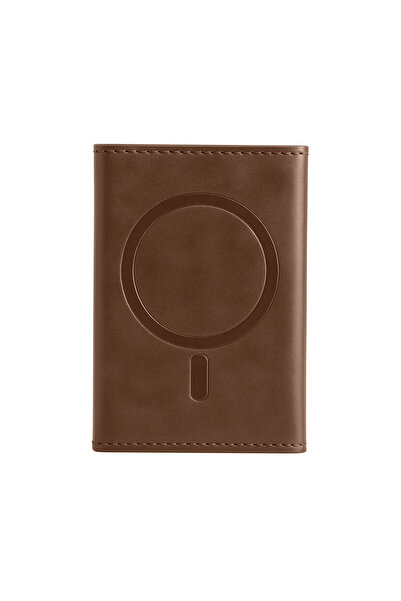 magicool Joko Tema Magsafe Leather Card Holder - Tan
