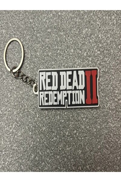 3Didi سلسلة مفاتيح بشعار Red Dead Redemption 2 مطبوعة بتقنية ثلاثية الأبعاد -...