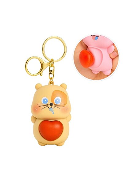 Srctech Breloc cu inimă care bate la pas, accesoriu pentru geantă Trend Squishy