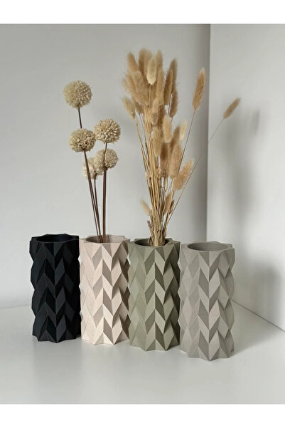 Laurel Design Modern Geometrik Tasarım Dekoratif Vazo Serisi ✨(Tekli Satılmak...