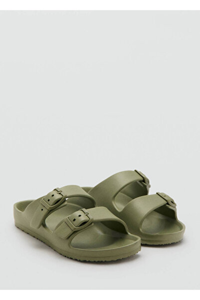 MANGO Kids Tokalı lastik sandalet