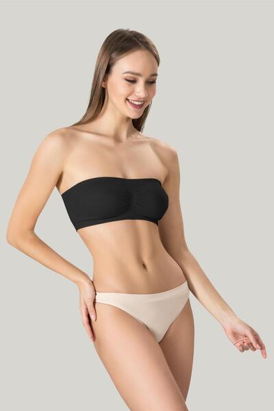 Miss Fit صدرية بدون حمالات مبطنة بدون خياطة