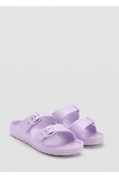 MANGO Kids Tokalı lastik sandalet
