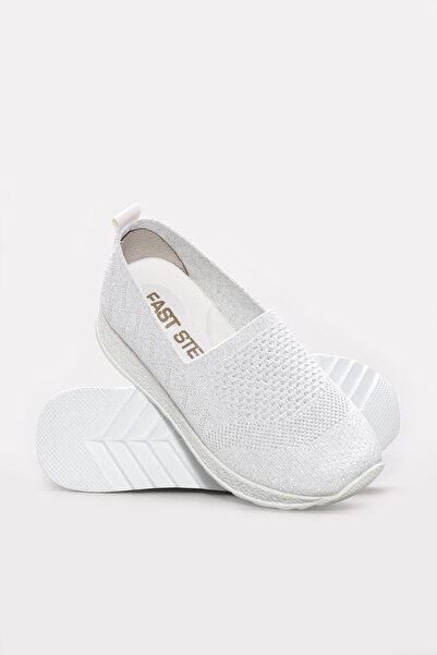 Ayakkabıhane White Comfortable Women's Casual Daily Shoes Ah1E6292615011106