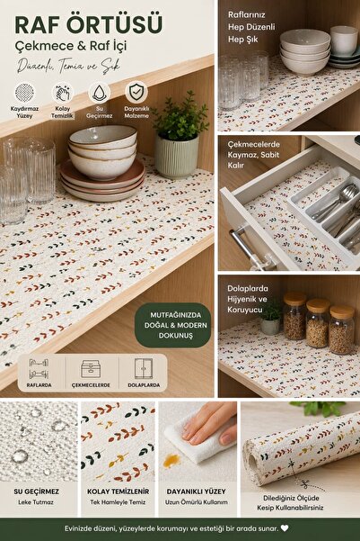 yek home tekstil evinizin her yerinde Κάλυμμα ραφιού με διακλαδώσεις