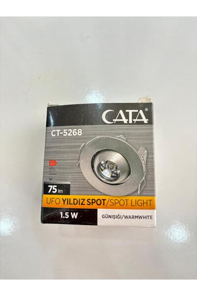 Cata CT-5268 UFO YILDIZ SPOT GÜNİŞİĞİ 1.5W 75LM 10 ADET