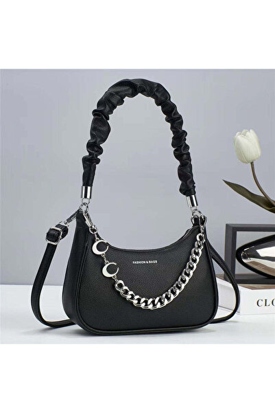 PandH Laura -Leather Bag - 109 - Black