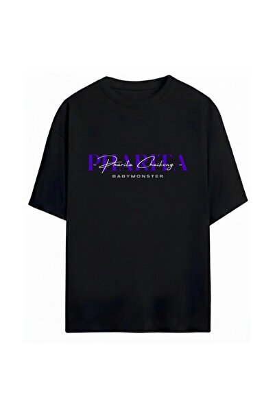 SVART WEAR Pharita BabyMonster K-Pop unisex majica prevelikog kroja od 100% p...