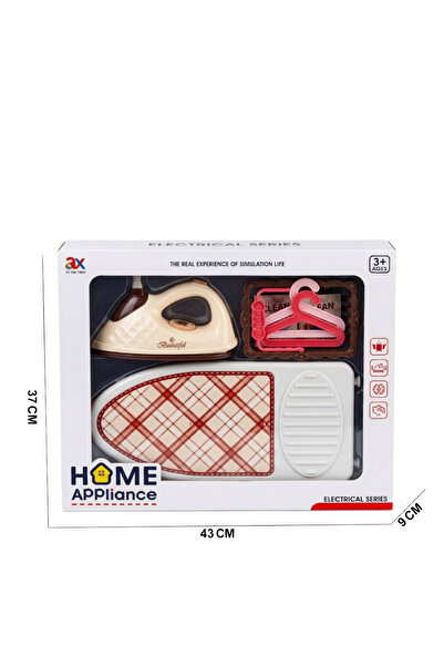 iTajir Children's Integrated Ironing Board Set Toy with Ironing Table and Acc...