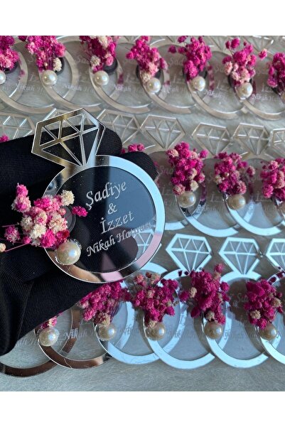Empressco 25 Adet Pleksi Magnet Söz Düğün Nişan Mevlüt Nikah Kına Sünnet Magn...