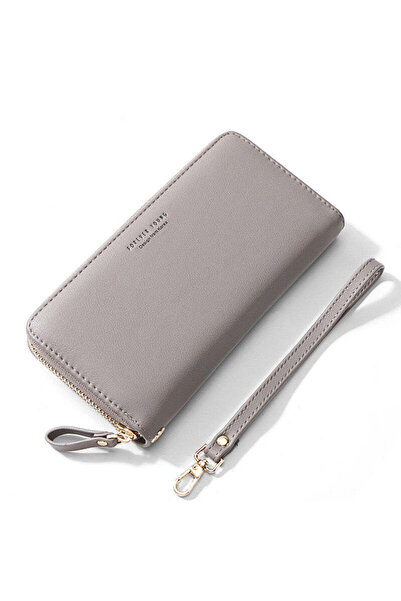 PandH -leather wallet - Grey