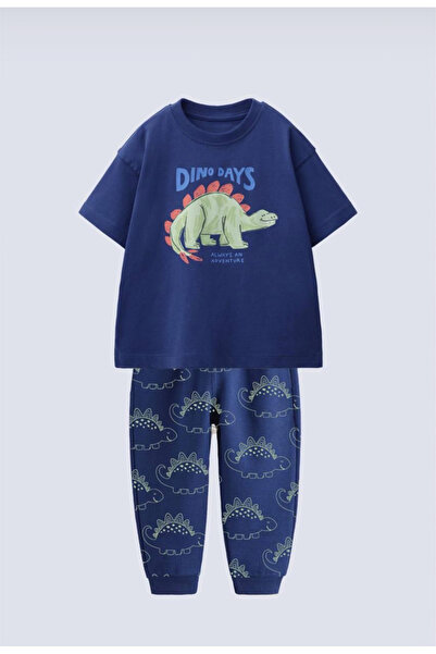 LUCCO Dinozor 🦖 Grafikli Pijama Takımı