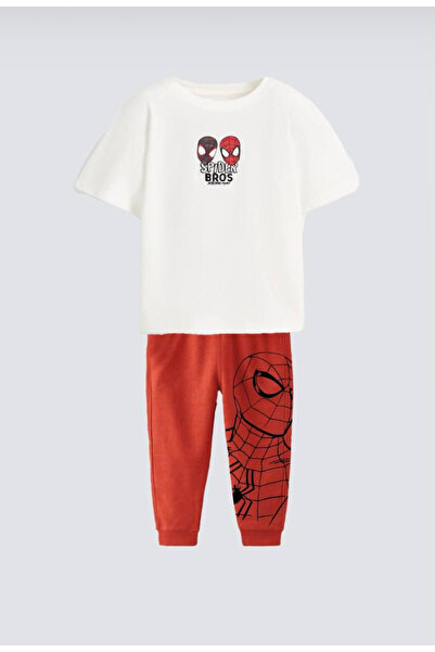 LUCCO Marvel Grafikli Erkek çocuk Pijama Takımı