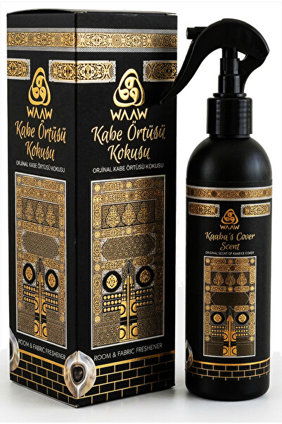 Waaw Kabe Örtüsü Kokusu 400ml Alkolsüz Oda ve Seccade Spreyi Orijinal Formül ...