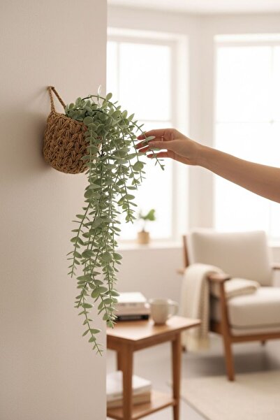 YILDIZ HOME CRAFT SAKSI KILIFI BİTKİ DAHİL DEĞİLDİR)