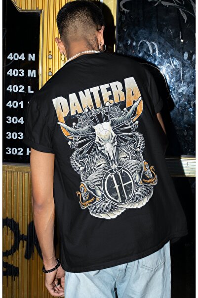 SEVBANO Pantera rok metal muzički bend, majica sa leđnim printom, unisex, već...