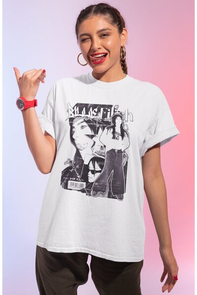 SEVBANO Design Billie Eilish Printed Unisex Oversize Singer T-Shirt