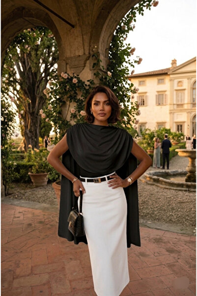 Lovely butik Μπλούζα - Μαύρο - Κανονική εφαρμογή