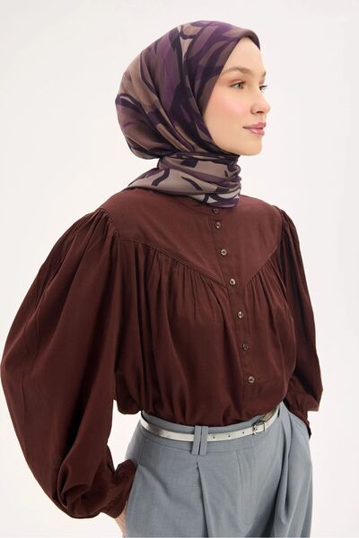 Silk Home Μαντίλα - Μωβ - Homewear