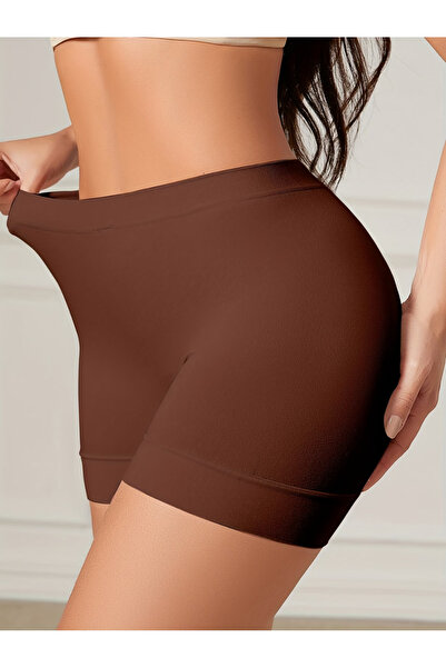 AY10 Boxer- Toparlayıcı Boxer - Yüksek Bel Boxer Boxer Tayt Spor Boxer