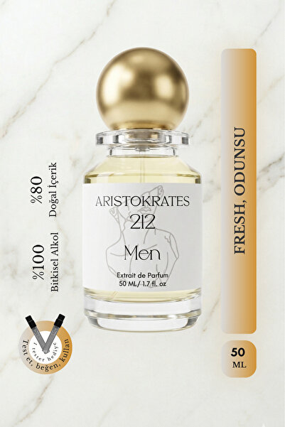 Aristokrates 212 Men Erkek Extrait de Parfüm 50 ML |Odusu, Fresh| Greyfurt, Z...