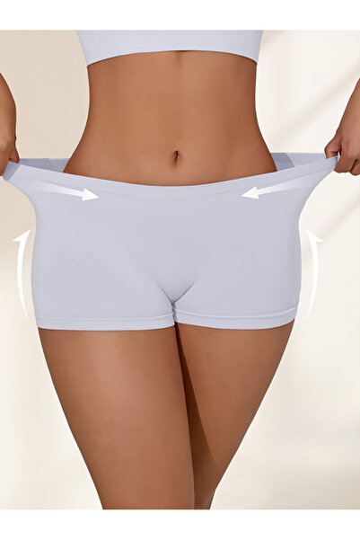 AY10 Boxer- Toparlayıcı Boxer - Yüksek Bel Boxer Boxer Tayt Spor Boxer