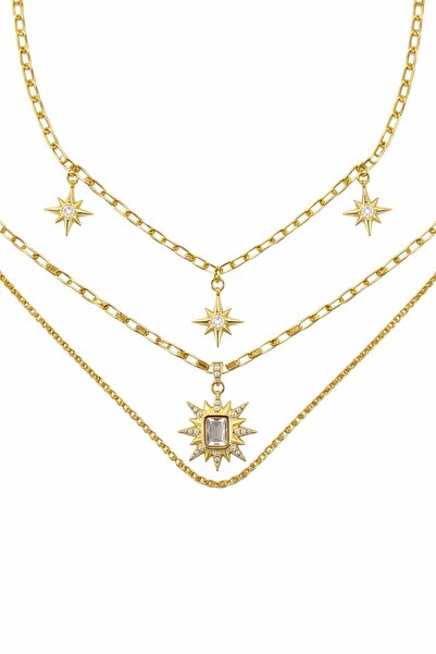 CHARMLUCKY Special Series Star 3-Piece Necklace