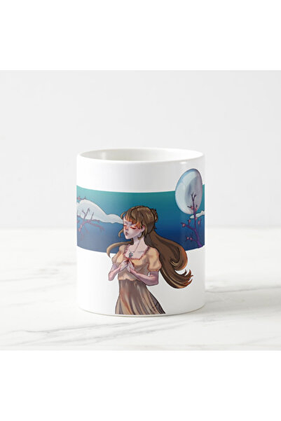 tpkitapevi Night Themed Porcelain Mug