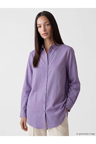 LC Waikiki Nevavm with a Difference of Opinion Lcw Everyday Lilac Regular Fit...