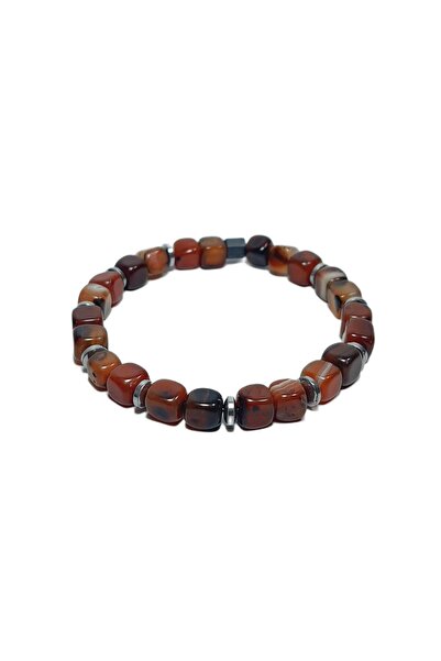 Janti Jtss26Blk1821 Lapis Lazuli Onyx Hematite Natural Stone Blue Black 8 mm ...