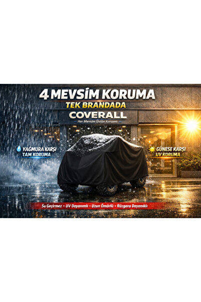 CoverAll Segway Snarler 500 Pro ATV BRANDASI,ÖRTÜ 4 MEVSİM -SİYAH