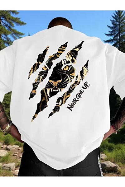 AEMİ T-Shirt - Λευκό - Oversize