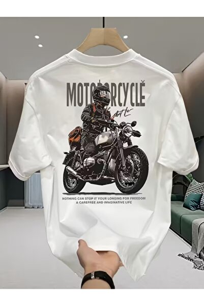 AEMİ T-Shirt - Λευκό - Oversize